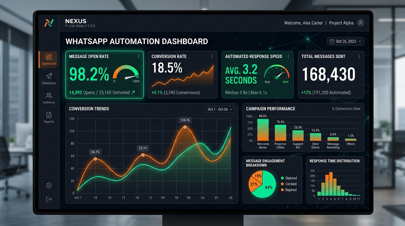 Analytics Dashboard OrangeIA