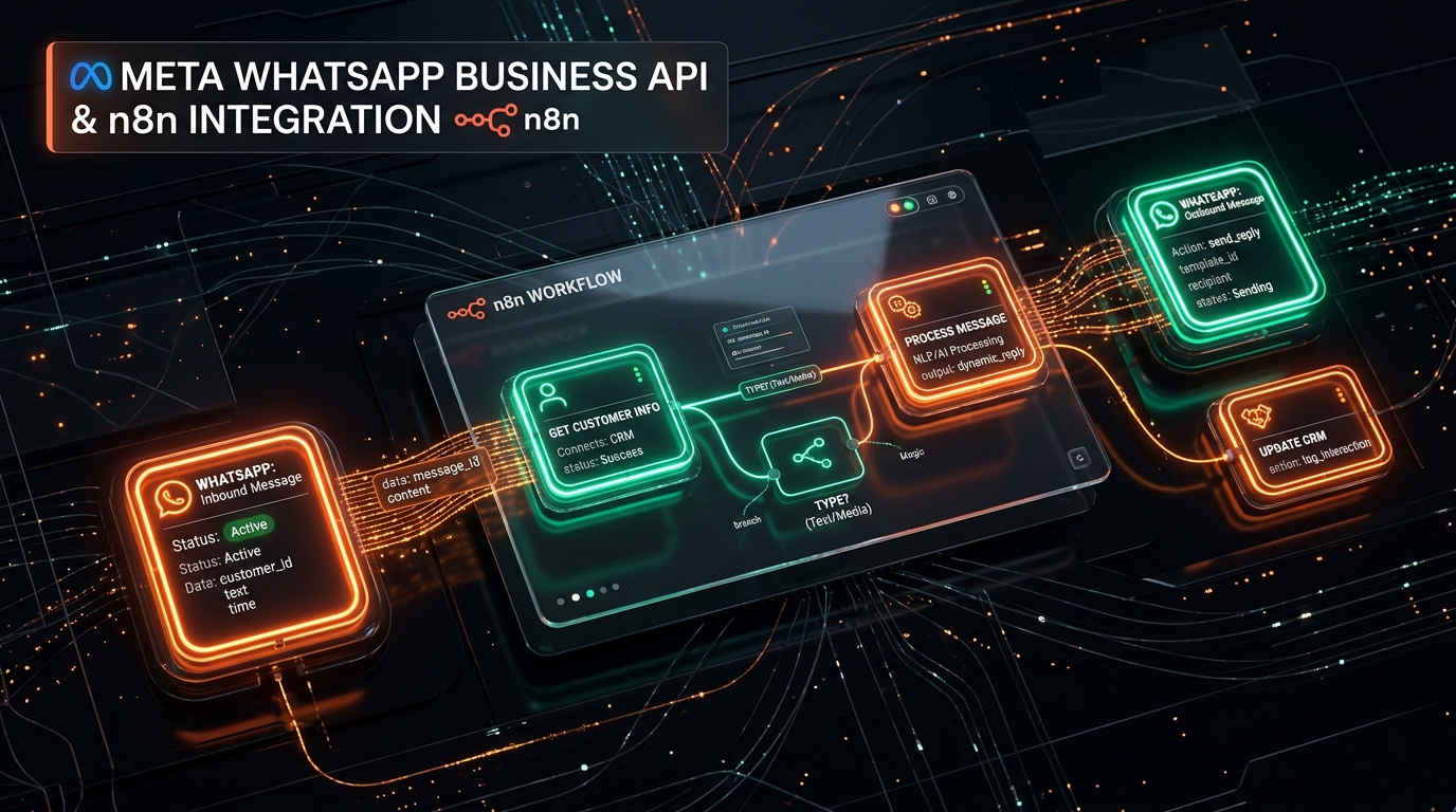 Integración n8n y Meta WhatsApp Cloud API
